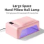 Máy Hơ Gel T8 Màu Hồng Loại 1, Hơ Móng Gel Nail T8 Cao Cấp 72W- 60 Bóng Led, Khoang Rộng Hơ Được Cả 2 Tay [ Bình An ]
