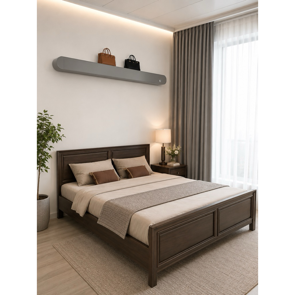 Màn Hộp Thông Minh Treo Tường Gấp Gọn HỘP Nhựa Ecoplas khung inox chắc chắn – Tự Bung Nhanh, Tiết Kiệm Không Gian