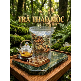 Trà Thảo Mộc Hà Thủ Ô Hồi Long 400g – Bổ Máu, An Thần, Hỗ Trợ Ngủ Ngon, Giảm Rụng Tóc, Thanh Nhiệt
