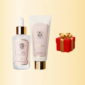 S94_[ KÈM QUÀ] COMBO Tinh chất Challans Ampoule d'Albarosa (Q92) + Kem Dưỡng Challans Excellence Melanin Care 75ml (Q93