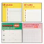 Giấy Refill 100gsm Matrix Line Thông Minh, Viết Tiếng Trung Hàn Nhật Có Tráng Keo, Không Thấm Mực