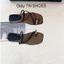 dép Nữ Xỏ Ngón Chấm Bi TN SHOES, Dép Quai Mảnh Phối Khóa Kim Loại Mũi Vuông Êm Chân Đi Chơi Đi Biển DX01
