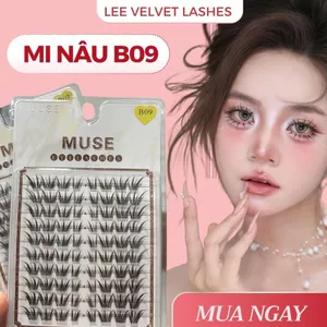 LeeVelvetLashes mi giả muse B09 cụm mi vẻ đẹp tự nhiên của đôi mắt, mang lại sự tự tin và cuốn hút