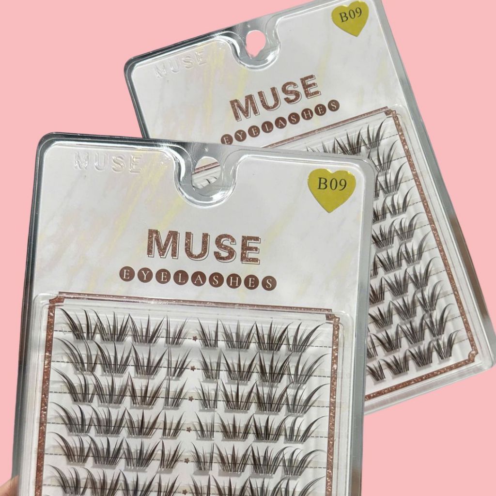 LeeVelvetLashes  mi giả muse B09 cụm mi vẻ đẹp tự nhiên của đôi mắt, mang lại sự tự tin và cuốn hút