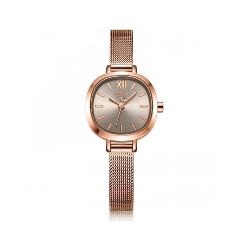 Đồng Hồ Nữ JS-026 Kính Sapphire Julius Star Hàn Quốc (4 Màu)
