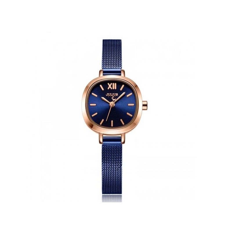 Đồng Hồ Nữ JS-026 Kính Sapphire Julius Star Hàn Quốc (4 Màu)