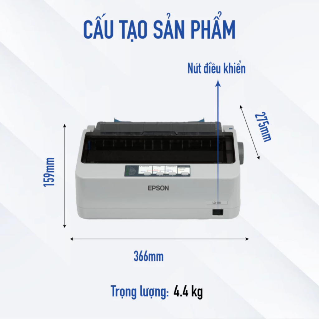 Máy in kim Epson LQ-310 - Hàng chính hãng