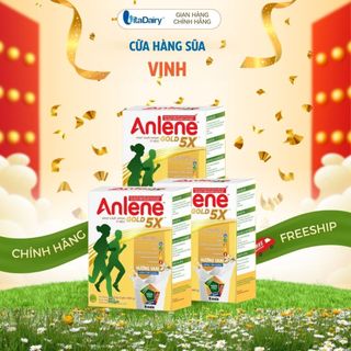 Sữa Công Thức Anlene Gold 5X Hương Vani Lon 800g/ Hộp 1,2 Ký