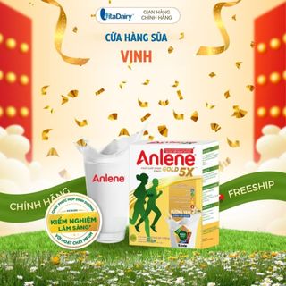 Sữa Công Thức Anlene Gold 5X Hương Vani Lon 800g/ Hộp 1,2 Ký