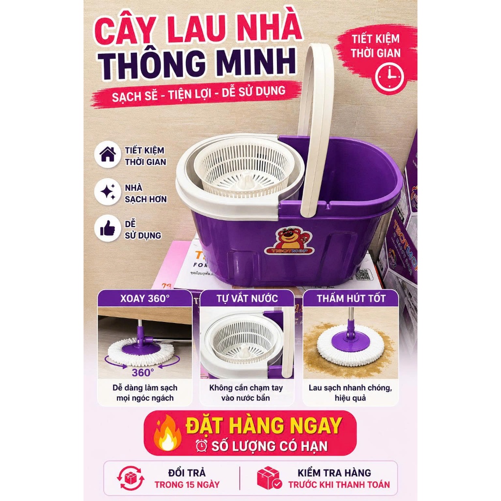 BỘ LAU NHÀ TISOTMOP MODEL M5