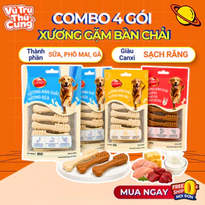 Xương Gặm Orgo/ FONTI INU Sạch Răng Cho Chó