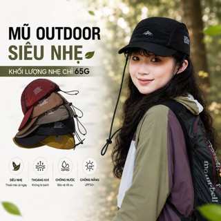 Mũ nón Wacs House  leo núi trekking hiking cắm trại dã ngoại chống nắng UV nhẹ tháng khí nhanh khô vintage thời tran