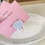 Kẹp tóc mini hình chảo hoạ tiết gấu mèo dễ thương, kẹo tóc mái mini cho nữ