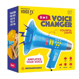 Máy Biến Đổi Giọng Nói Mini Explorer Cho Bé - Voice Changer Đồ Chơi Tương Tác Vui Nhộn