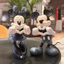 Set Cặp Mickey Đen Siêu Cute