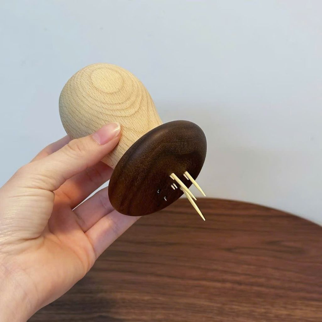 Lọ đựng tăm hình cây nấm.Lọ tăm trang trí decor phòng khách....