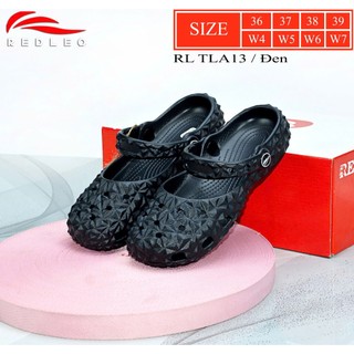 (Tặng kèm charm ngẫu nhiên) Dép sục nữ REDLEO Ballet bệt nữ RL-TLA13, dép quai hậu EVA êm nhẹ bền chống thấm nước
