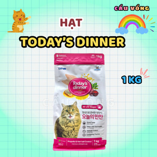 [Hỏa Tốc] Hạt TODAY'S DINNER cho mèo - Túi 1kg