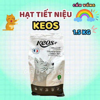[Hỏa Tốc] Hạt KEOS hỗ trợ tiết niệu cho mèo - Túi 1.5kg