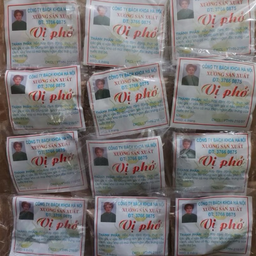 ( Giá sỉ 100 gói) Gia vị phở Bách Khoa