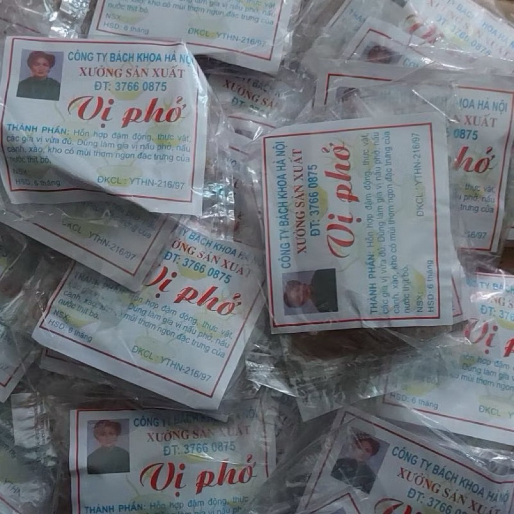 ( Giá sỉ 100 gói) Gia vị phở Bách Khoa
