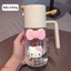 Bình rót dầu ăn 2in1 tặng kèm miếng dán helo kitty dung tích 460ml