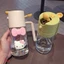 Bình rót dầu ăn 2in1 tặng kèm miếng dán helo kitty dung tích 460ml