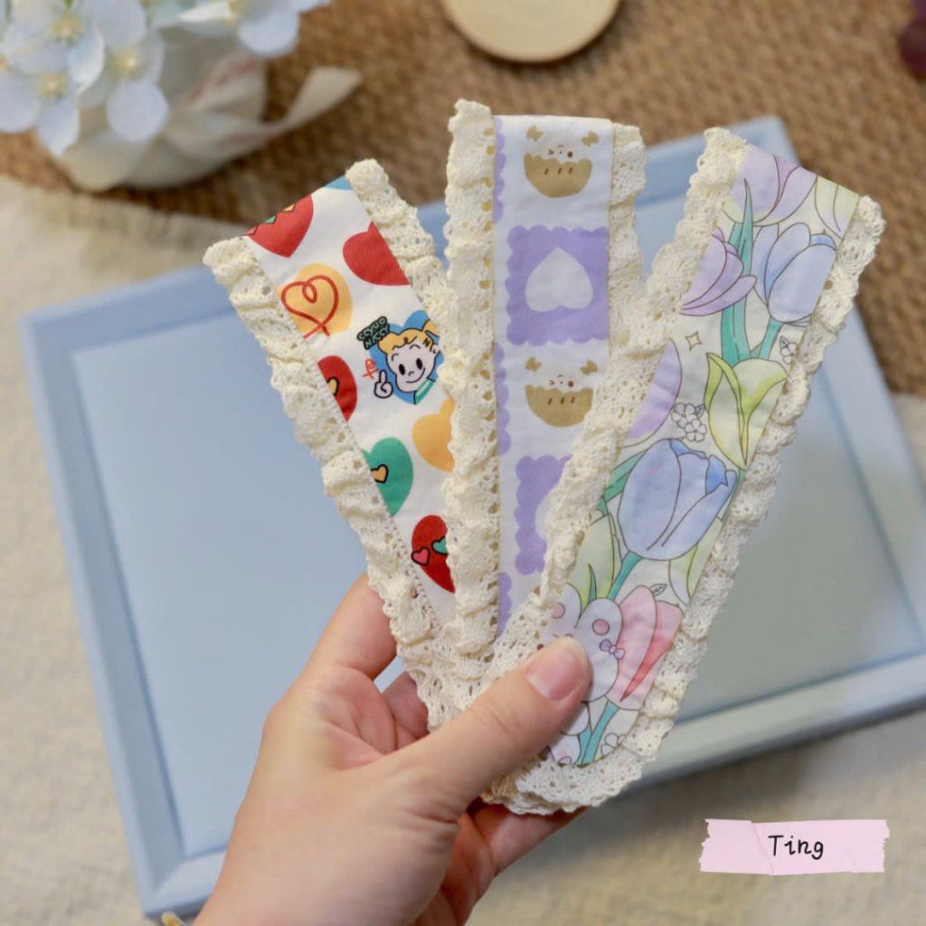 ❤️❤️❤️Băng đô dán tóc,phụ kiện trang trí tóc xinh (giao màu ngẫu nhiên)