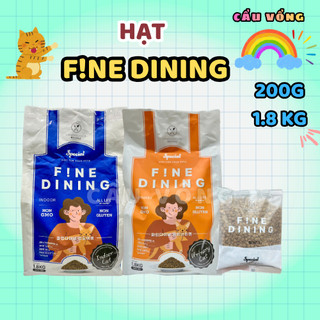 [Hỏa Tốc] Hạt FINE DINING hỗ trợ tiết niệu cho mèo - Hàn Quốc - Túi 200g / 1.8kg