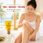 Kem Massage Gừng Ớt Ngân Bình 100g - Hỗ Trợ Làm Săn Chắc Da Vùng Bụng, Eo, Đùi (Tặng Kèm Màng Cuốn & Thước Dây)