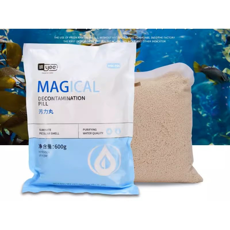 PURIGEN YEE LÀM TRONG NƯỚC HỒ CÁ, KHỬ MÀU LŨA THỦY SINH.