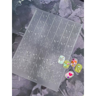 Sticker ombre trong suốt loại xịn - dặm ombre nét đẹp