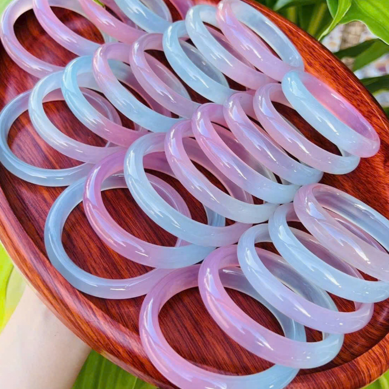 [𝐓ặ𝐧𝐠 𝐍𝐡ẫ𝐧] Vòng tay Mã Não hồng Lam ngọc bản hẹ, trang sức cao cấp bằng đá tự nhiên 𝐬𝐡𝐚𝐧𝐠𝐡𝐚𝐢 𝐬𝐭𝐨𝐫𝐞