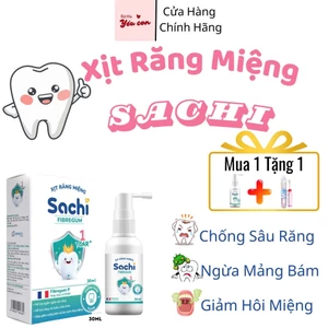 Xịt Răng Miệng SACHI Giảm Hôi Miệng Mang Lại Hơi Thở Thơm Mát, Ngăn Ngừa Mảng Bám Dành Cho Bé.
