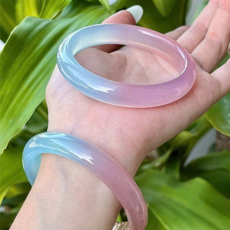 [𝐓ặ𝐧𝐠 𝐍𝐡ẫ𝐧] Vòng tay Mã Não hồng Lam ngọc bản hẹ, trang sức cao cấp bằng đá tự nhiên 𝐬𝐡𝐚𝐧𝐠𝐡𝐚𝐢 𝐬𝐭𝐨𝐫𝐞