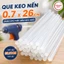 Combo 30 Que keo nến Silicon dành cho máy bắn keo nhỏ 0.7x26cm