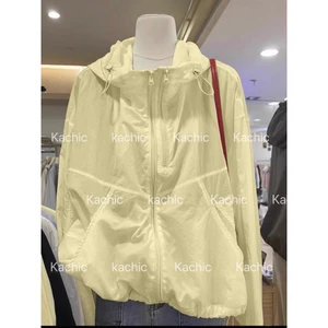 Áo Khoác Gió LỤA Dù FROM RỘNG 2 Lớp 2 Khóa Mũ Siêu Rộng Túi Chéo FROM RỘNG Chống Nắng Tia UV Cản Gió Kháng Nước Nhẹ 900