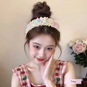 ❤️❤️❤️Băng đô dán tóc,phụ kiện trang trí tóc xinh (giao màu ngẫu nhiên)