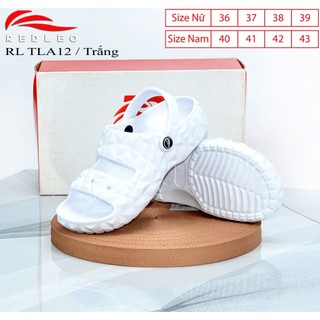 (Tặng kèm charm ngẫu nhiên) Dép REDLEO 2 quai RLTLA12, dép quai hậu nữ EVA êm nhẹ bền, chống thấm nước chống trơn trượt