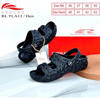 (Tặng kèm charm ngẫu nhiên) Dép REDLEO 2 quai RLTLA12, dép quai hậu nữ EVA êm nhẹ bền, chống thấm nước chống trơn trượt