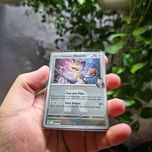 Thẻ Pokemon Team Rocket's Meowth 161/217 Reverse Holo