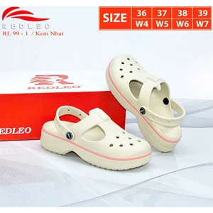 Dép sục nữ REDLEO RL99 tặng kềm charm ngẫu nhiên, dép sục quai hậu đúc nguyên khối êm mềm nhẹ