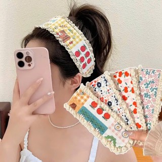 Băng Đô Dán Tóc Mái Size Lớn Dài Vintage Tạo Phồng Tóc
