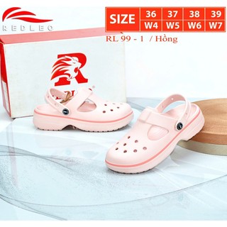 Dép sục nữ REDLEO RL99 tặng kềm charm ngẫu nhiên, dép sục quai hậu đúc nguyên khối êm mềm nhẹ