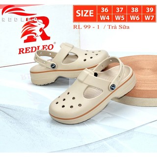 Dép sục nữ REDLEO RL99 tặng kềm charm ngẫu nhiên, dép sục quai hậu đúc nguyên khối êm mềm nhẹ