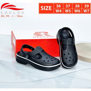 Dép sục nữ REDLEO RL99 tặng kềm charm ngẫu nhiên, dép sục quai hậu đúc nguyên khối êm mềm nhẹ