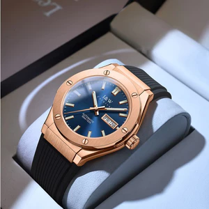 Đồng Hồ Nam I&W Carnival 55851G1-S8 Chính Hãng Full Box Chống Nước Kính Sapphire (Máy Cơ Tự Động)