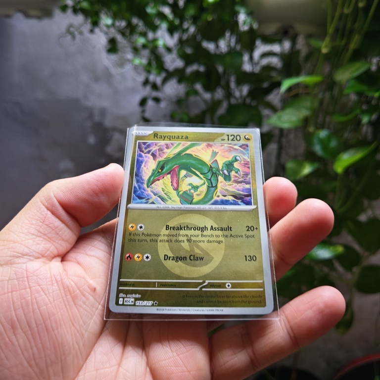 Thẻ Pokemon Rayquaza  (Energy Symbol) 153/217 Reverse Holo