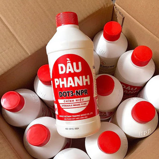 Dầu Phanh DOT 3 NPR JAPAN, Dầu Thắng Ô Tô Xe Tải, Dùng Cho Phanh Đĩa, Phanh Trống Hệ Thống ABS Chống Ăn Mòn