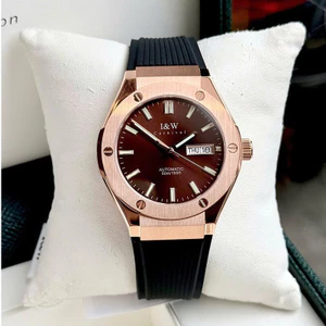 Đồng Hồ Nam I&W Carnival 55851G1-S12 Chính Hãng Full Box Chống Nước Kính Sapphire (Máy Cơ Tự Động)